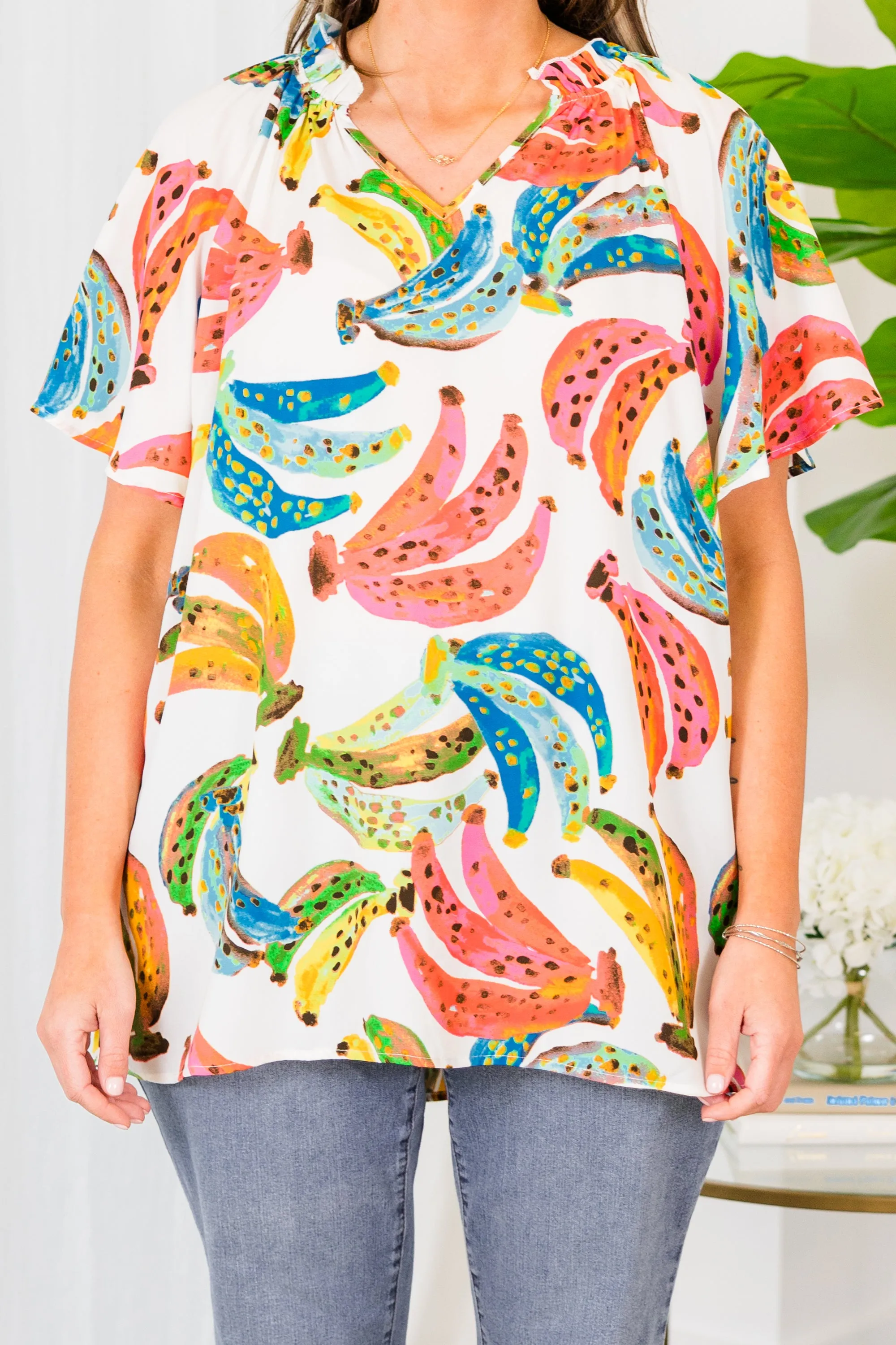 Show Me The Sunshine Top, Ivory