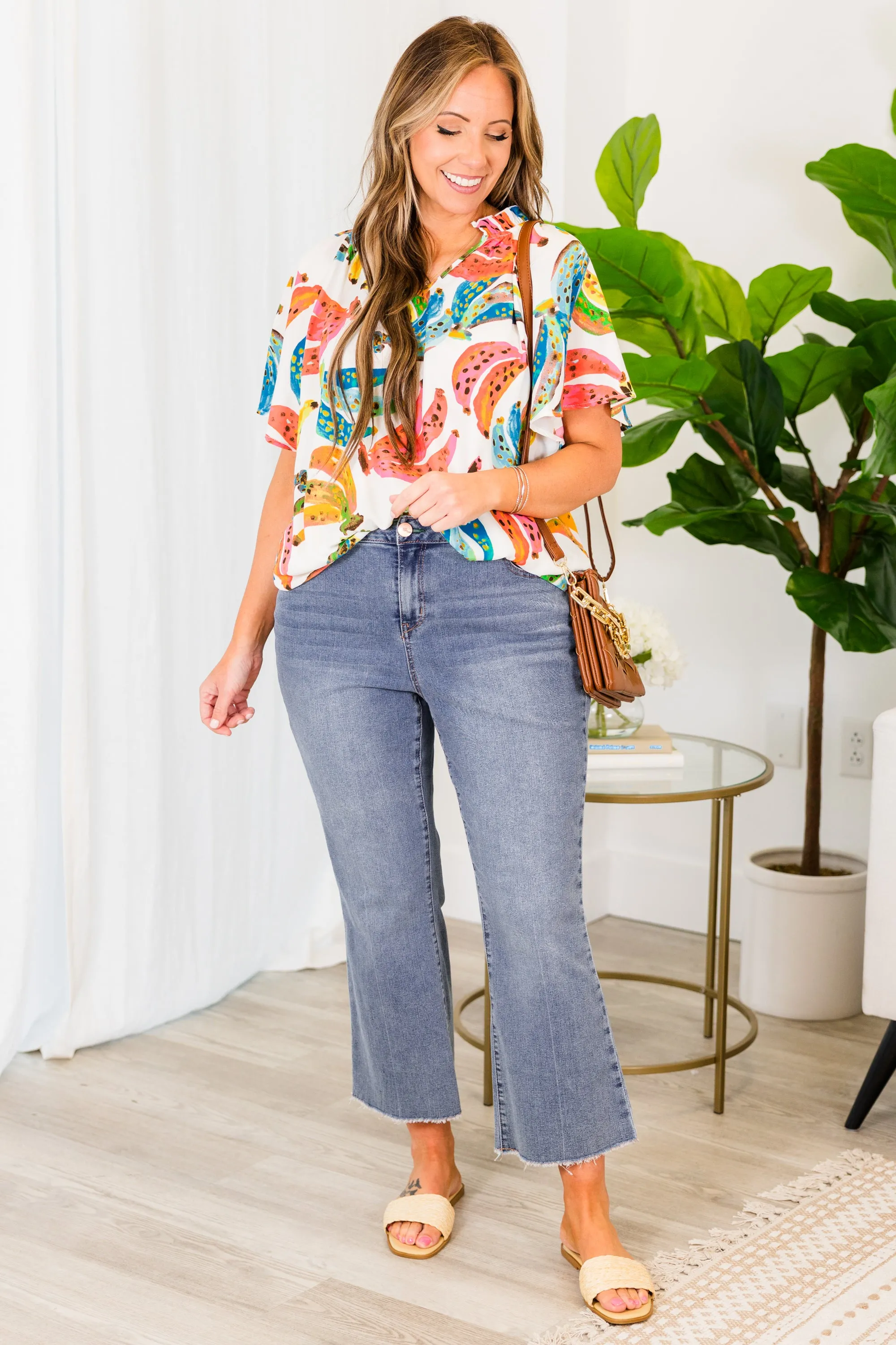 Show Me The Sunshine Top, Ivory