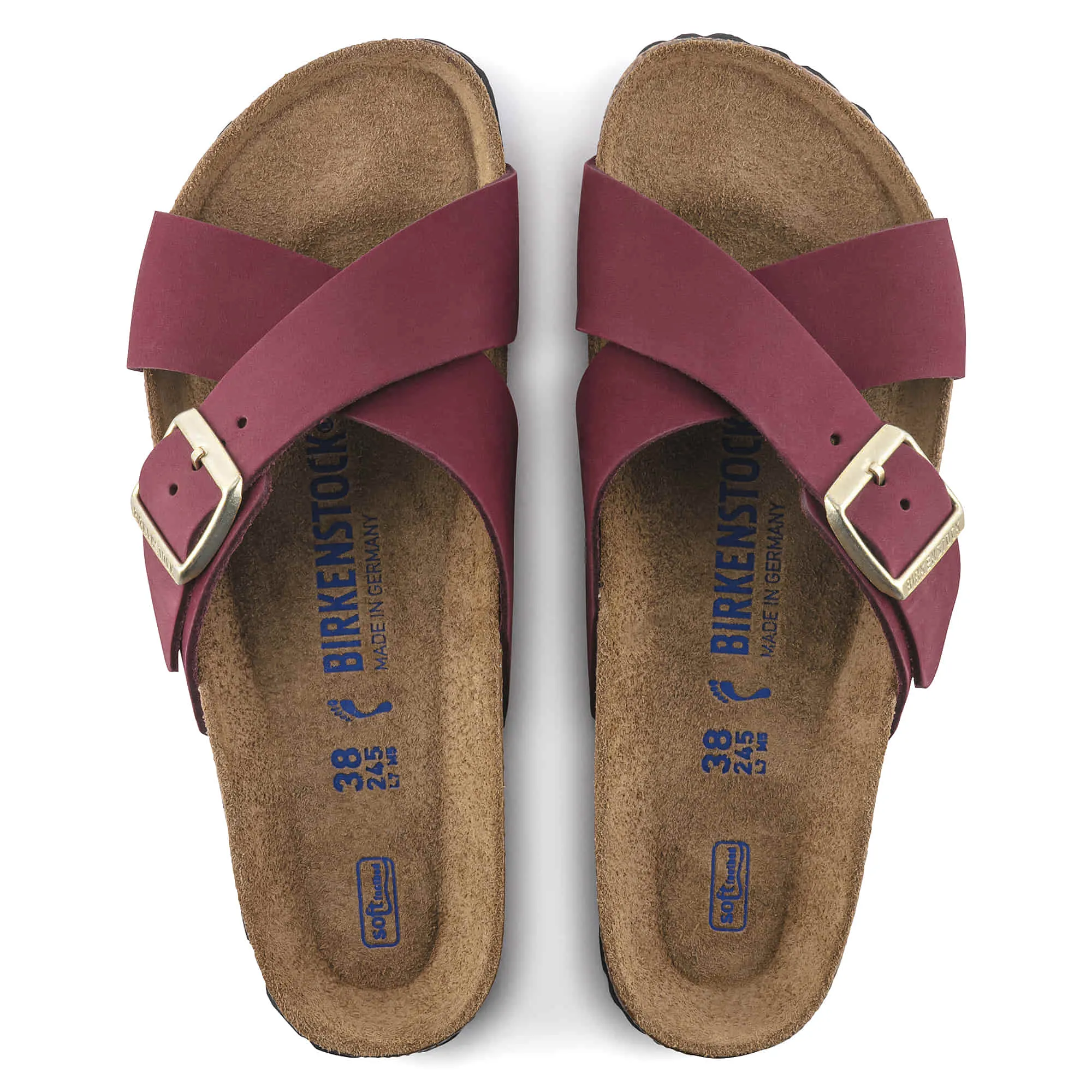 Siena Soft Footbed Nubuck Leather
