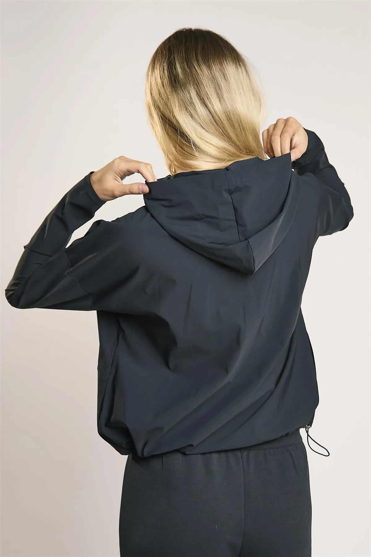 Signature Black Wind-Breaker Jacket