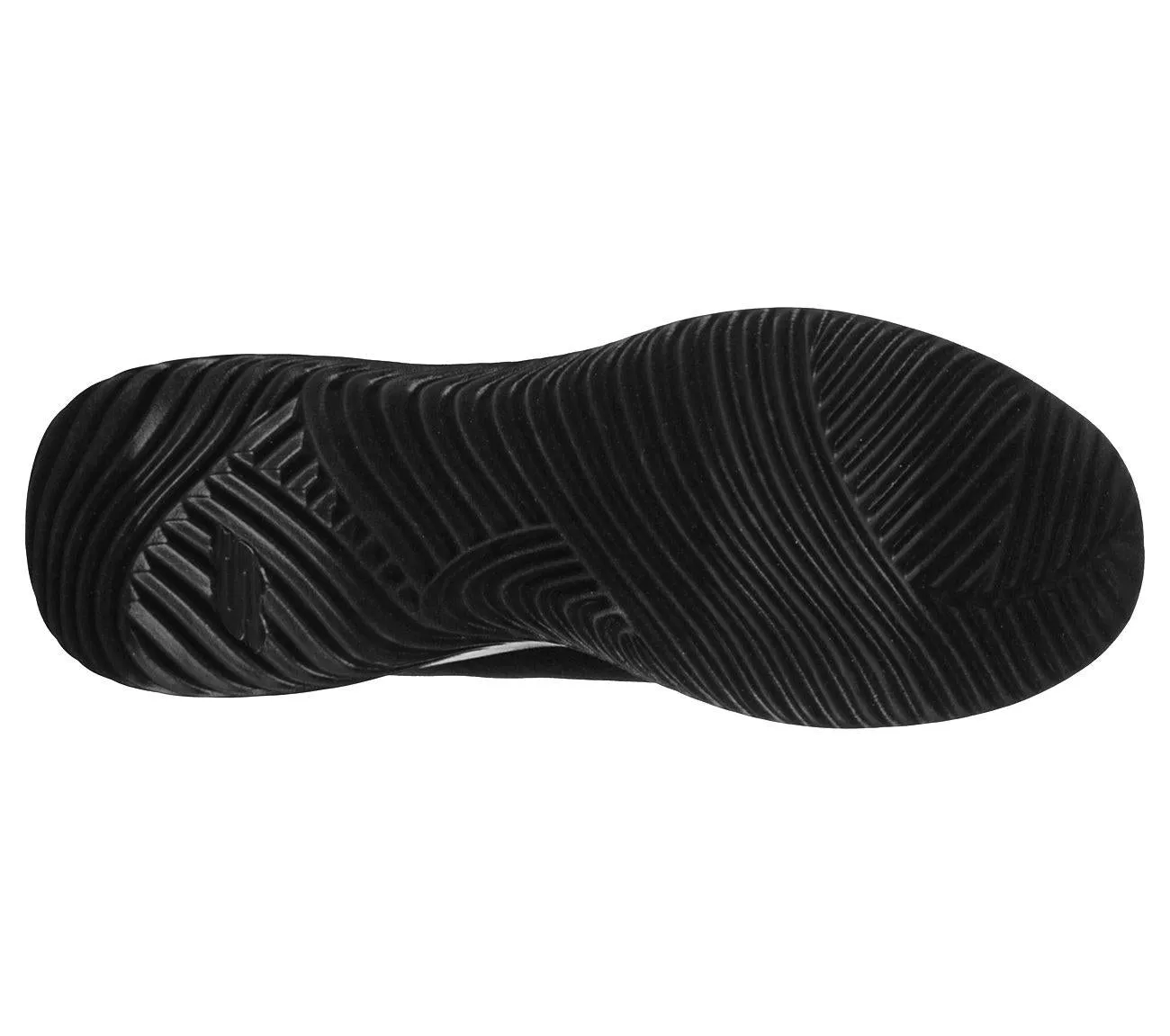 SKECHERS Men's Bounder - Voltis Running/Walking Trainers in Black
