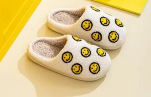 Smiley Face Slippers