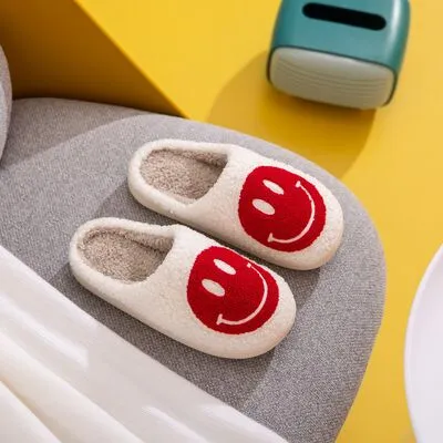 Smiley Face Slippers