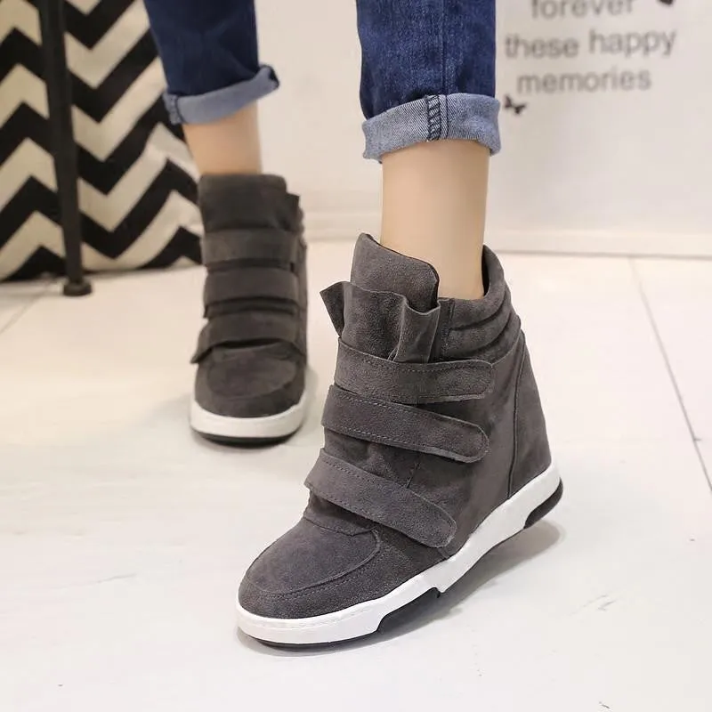 Style women platform shoes woman flats loafers canvas espadrilles slip on Ladies Creepers thick sole ev