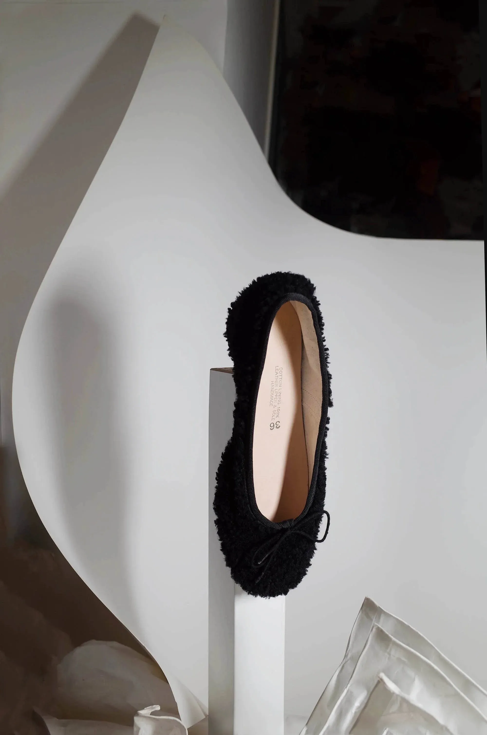 Textured Ballet Flats