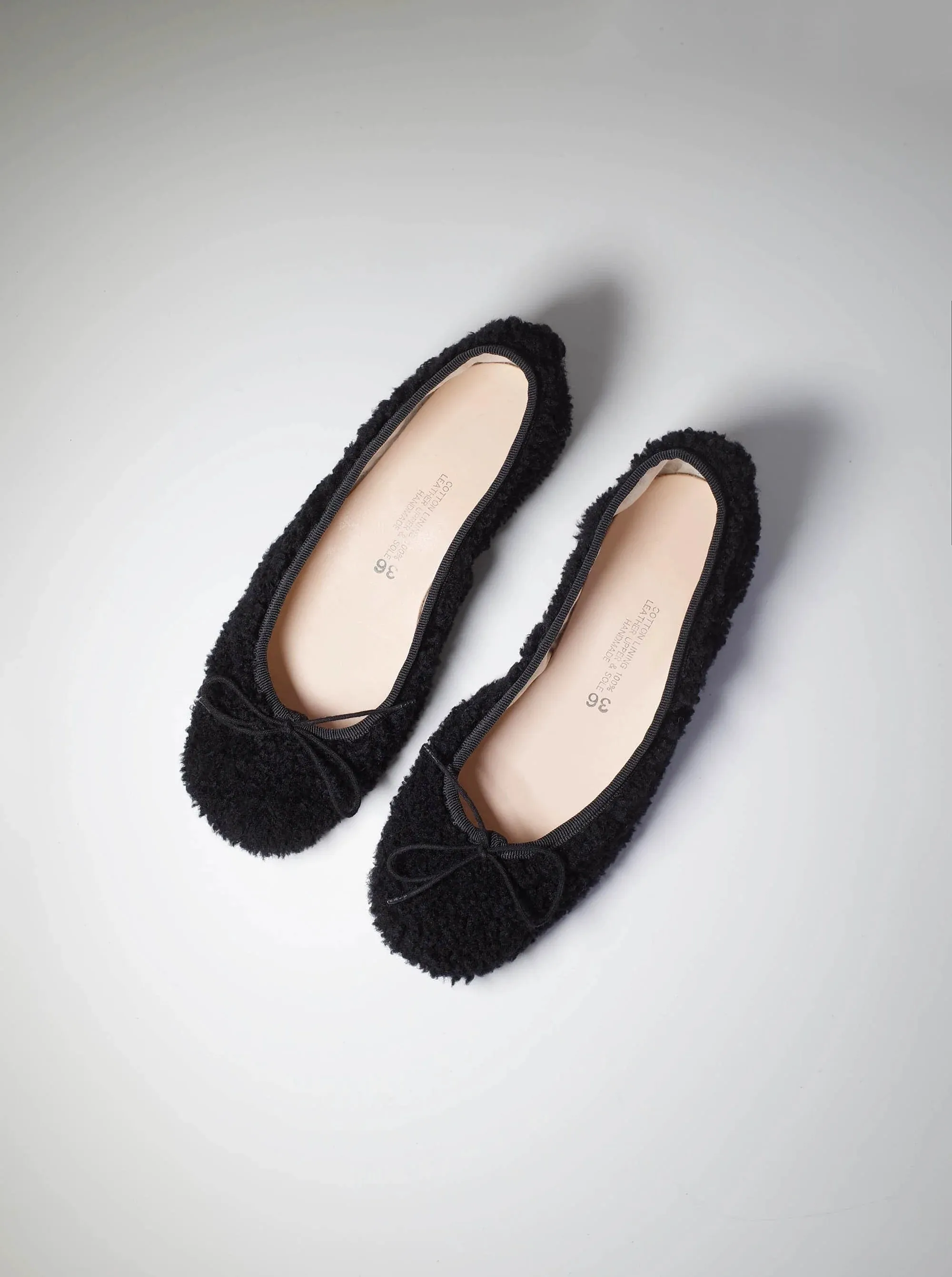 Textured Ballet Flats