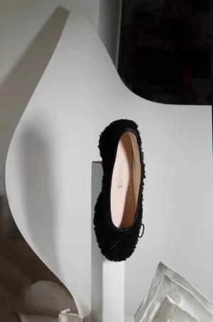 Textured Ballet Flats
