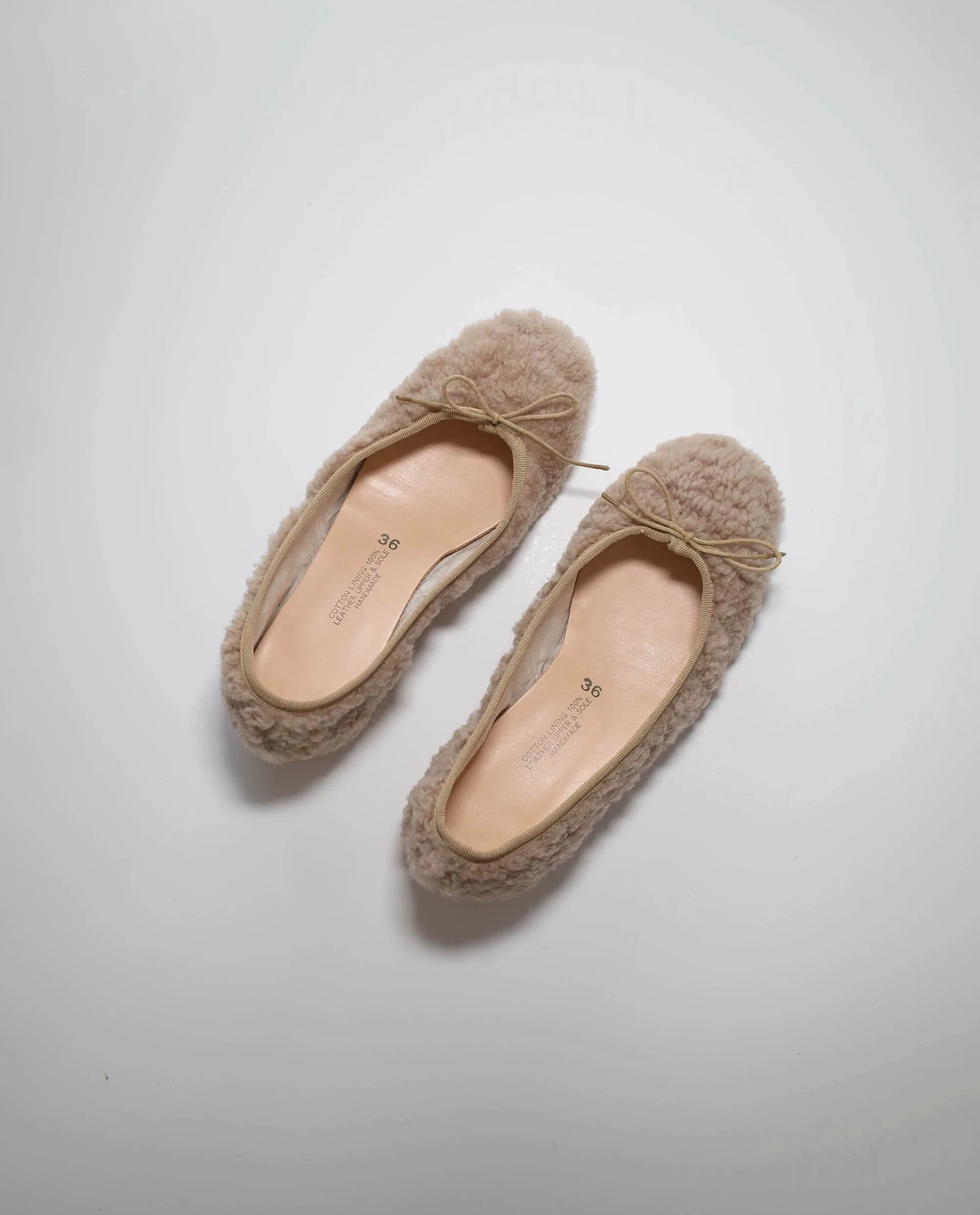 Textured Ballet Flats