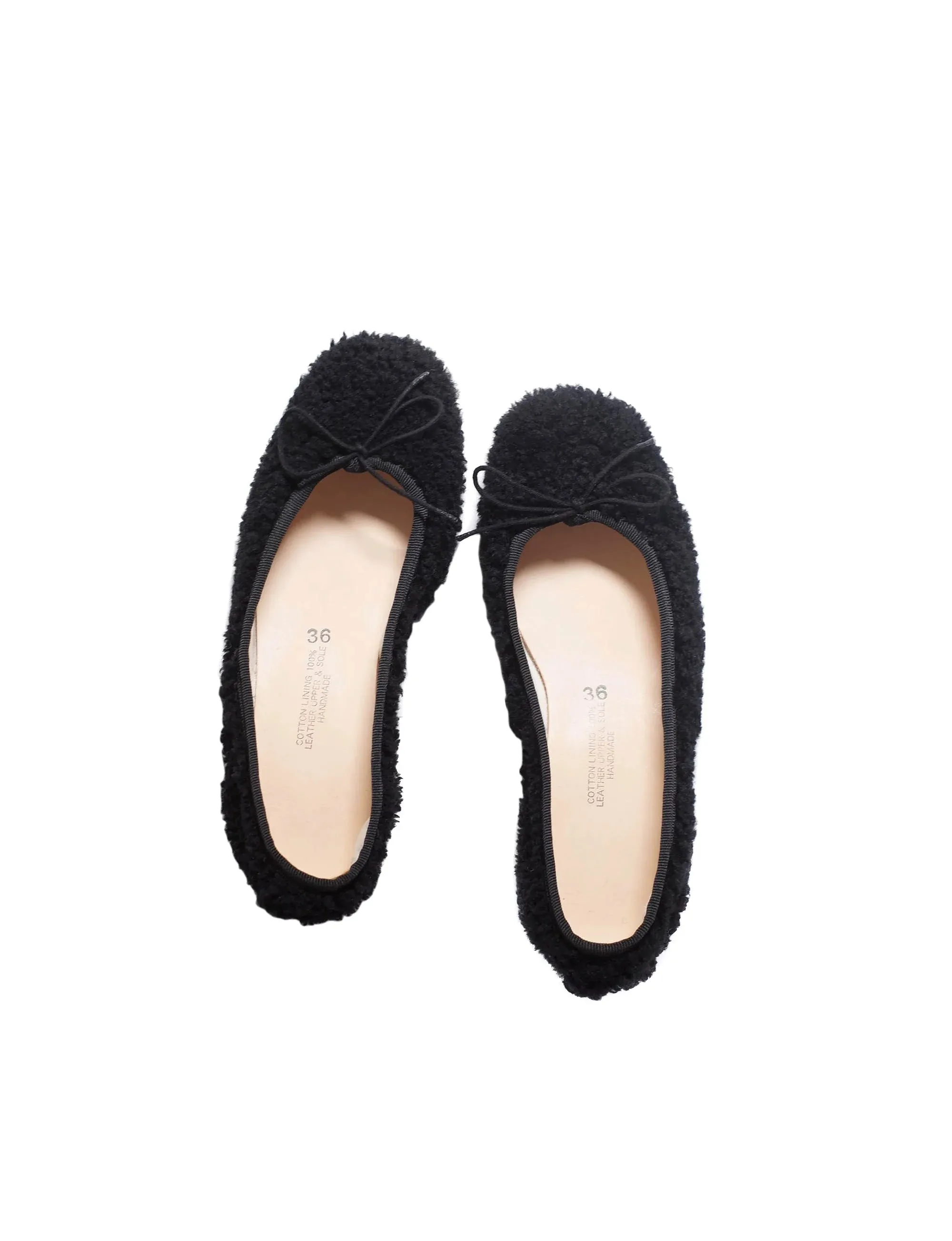 Textured Ballet Flats