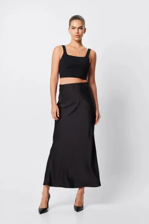 Toulouse Midi Skirt - Black