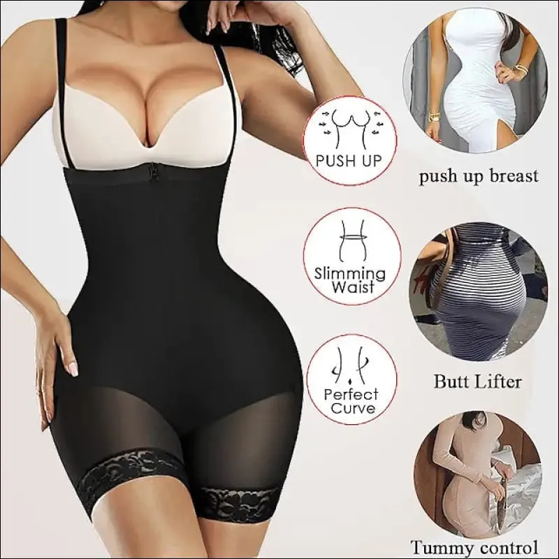 Women slimming body shaper seamless butt lifter bodysuits push up shapewear underwear corset fajas