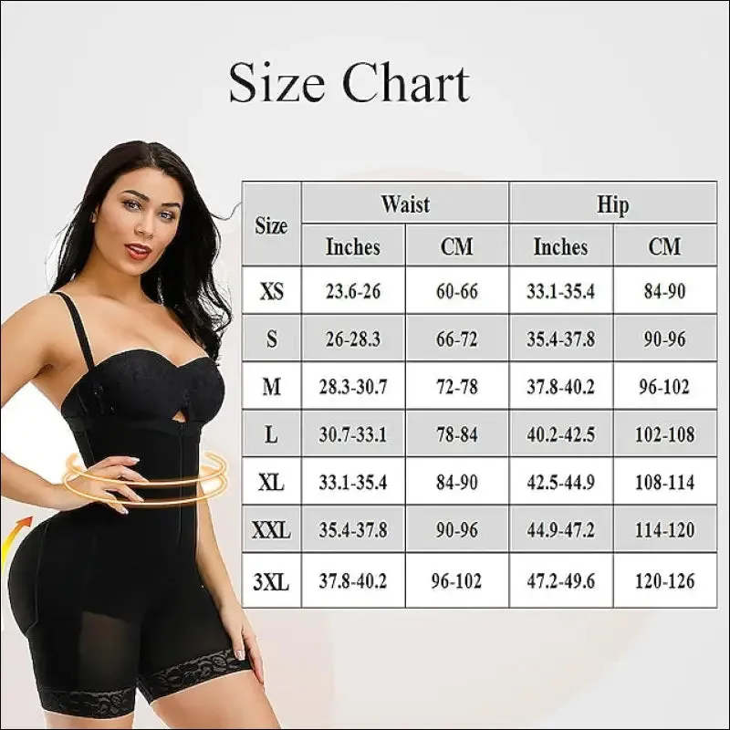 Women slimming body shaper seamless butt lifter bodysuits push up shapewear underwear corset fajas