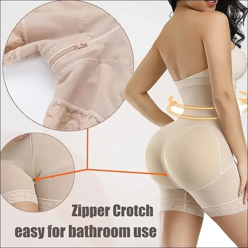 Women slimming body shaper seamless butt lifter bodysuits push up shapewear underwear corset fajas
