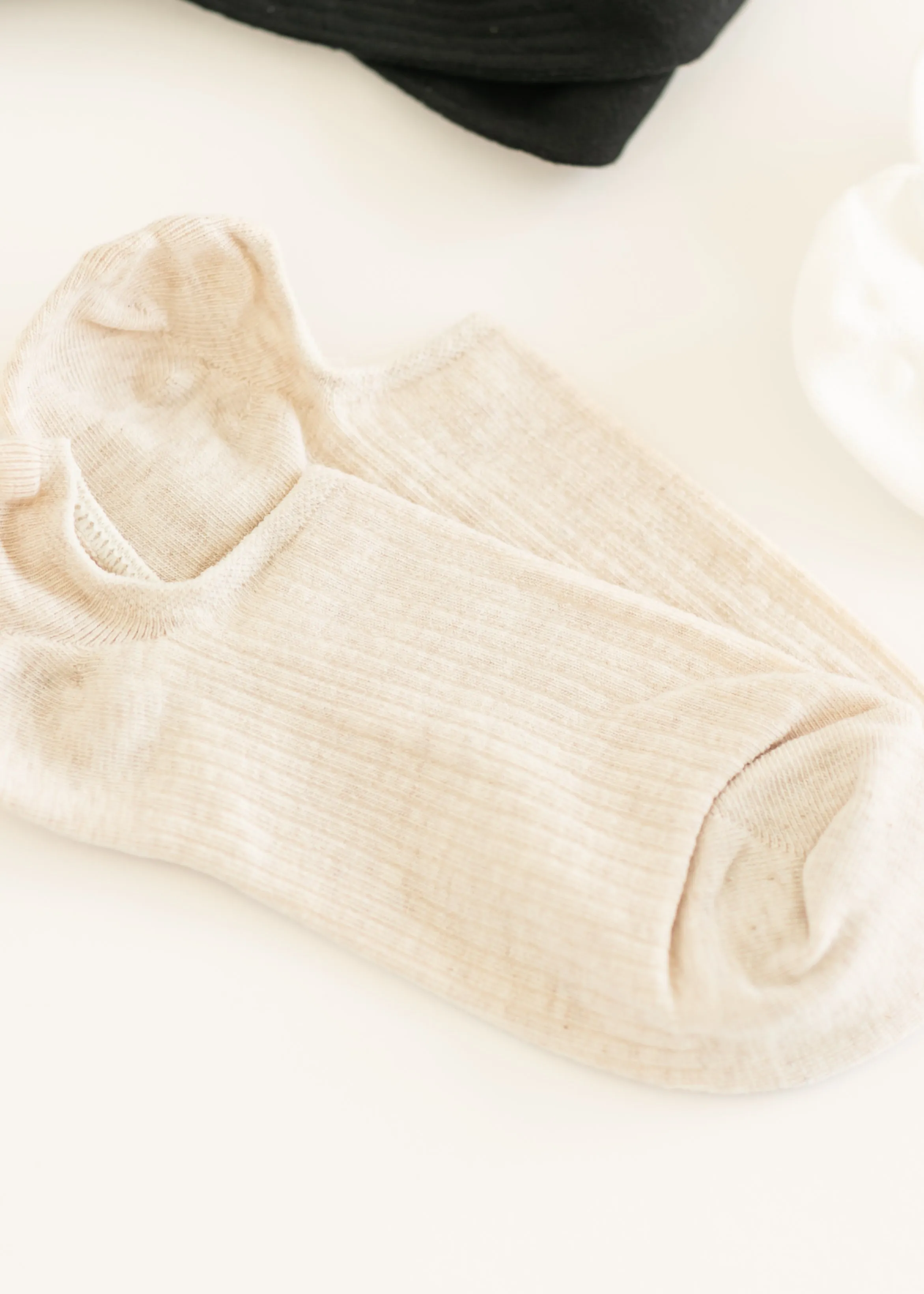 Women's Basic No-Show Socks 3pc Set
