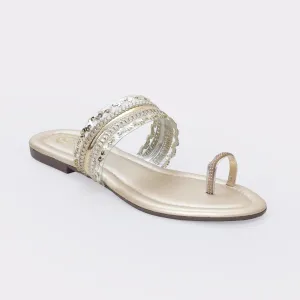 Women's Fancy To-Ring Flats