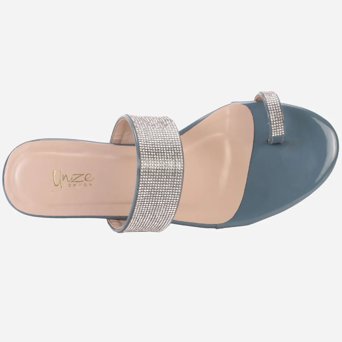 Women's "LEXI" Decorated Toe Ring Summer Slippers