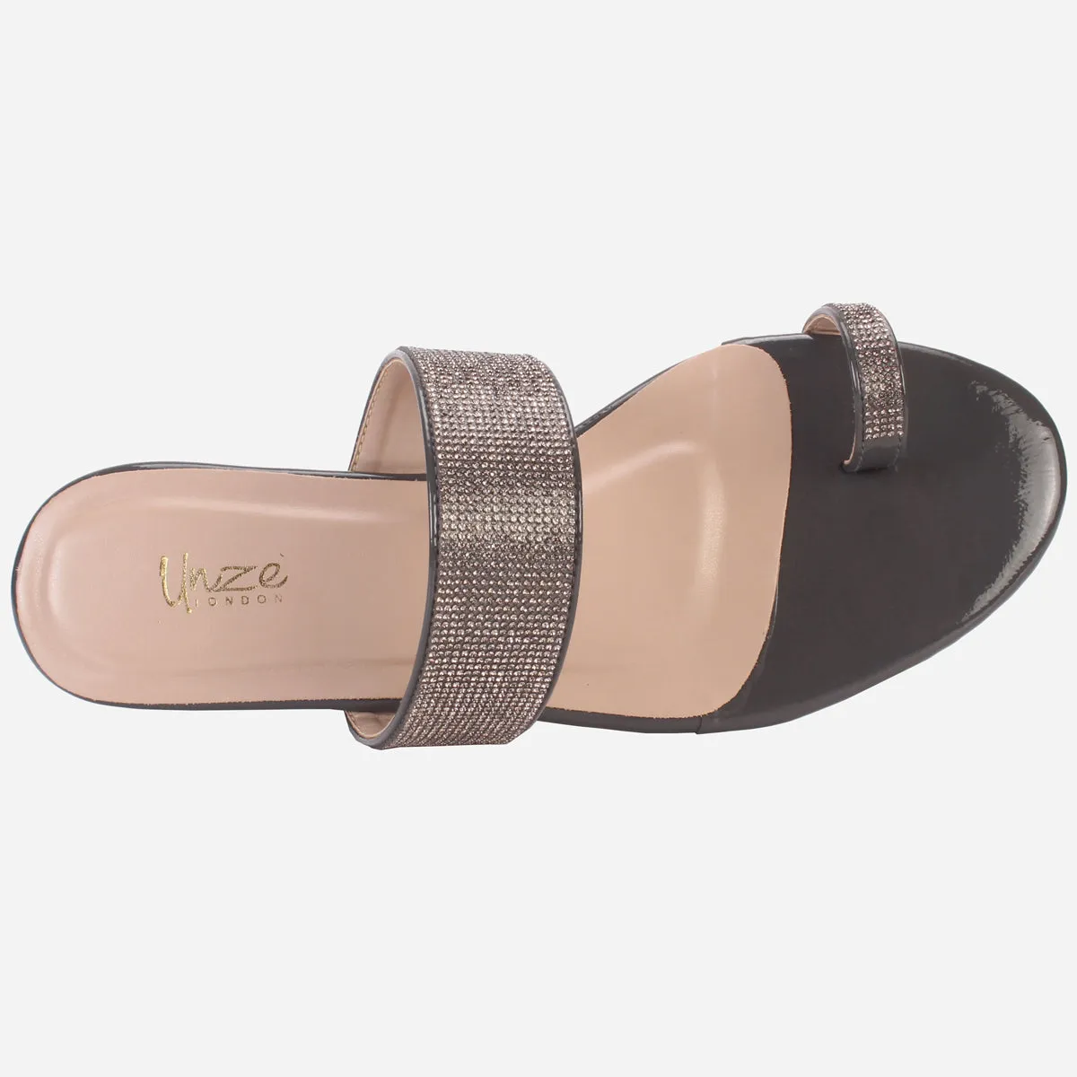 Women's "LEXI" Decorated Toe Ring Summer Slippers