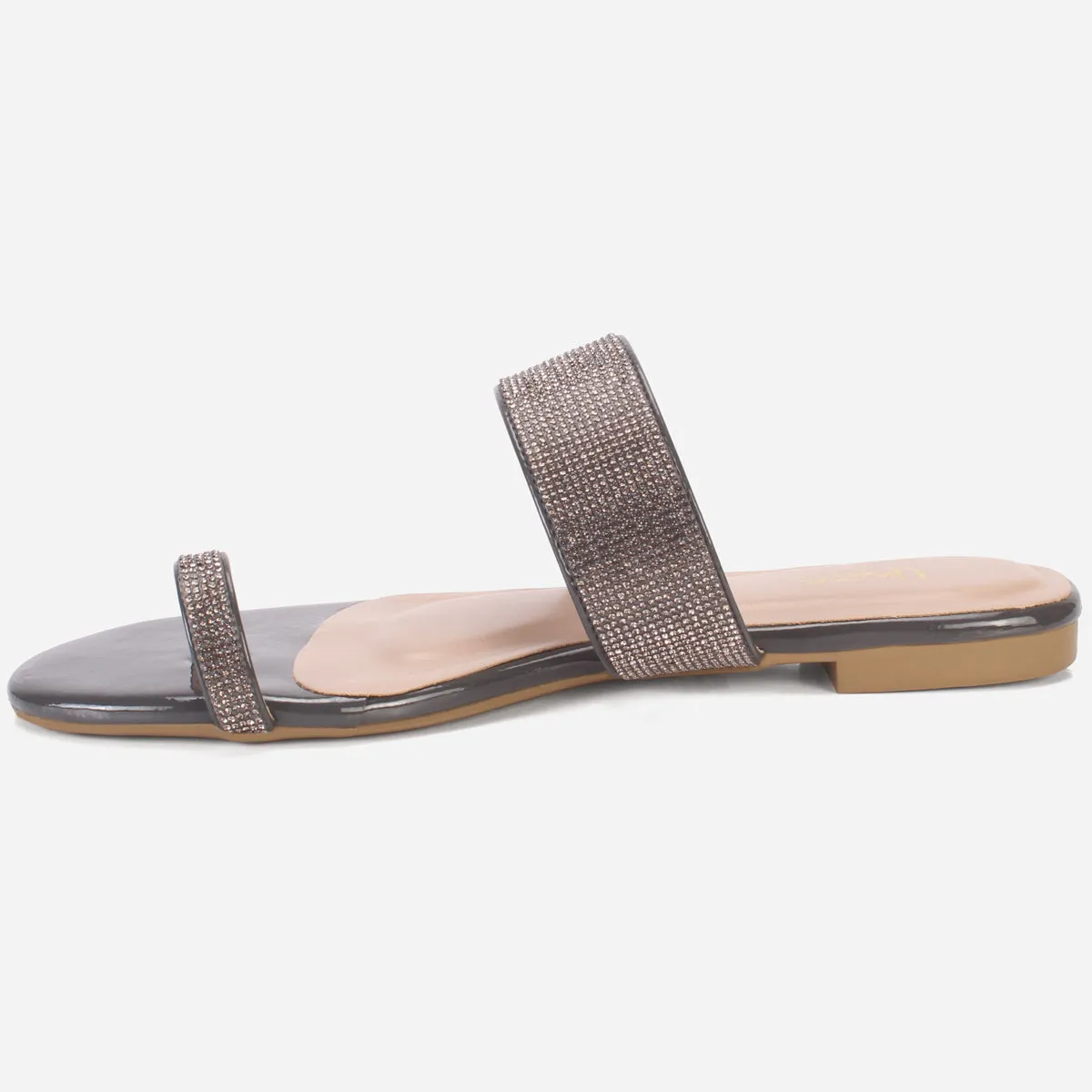 Women's "LEXI" Decorated Toe Ring Summer Slippers