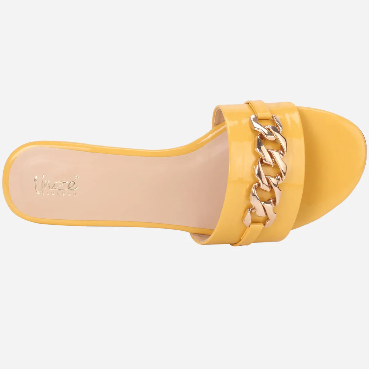 Women's "NARIA" Decorated Flat Summer Slippers